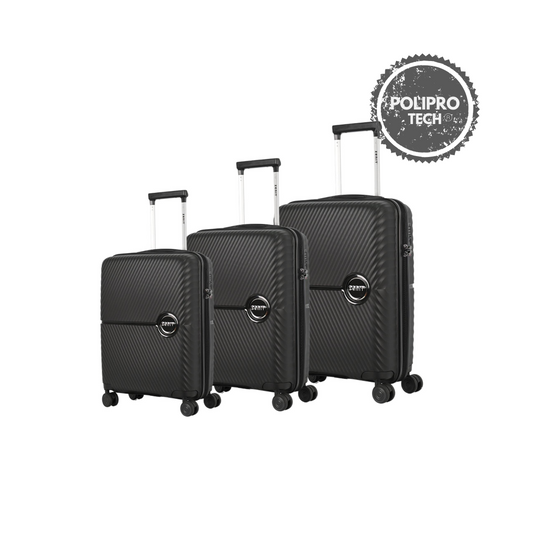 SET 3 Maletas Quantum (Oslo) - Black