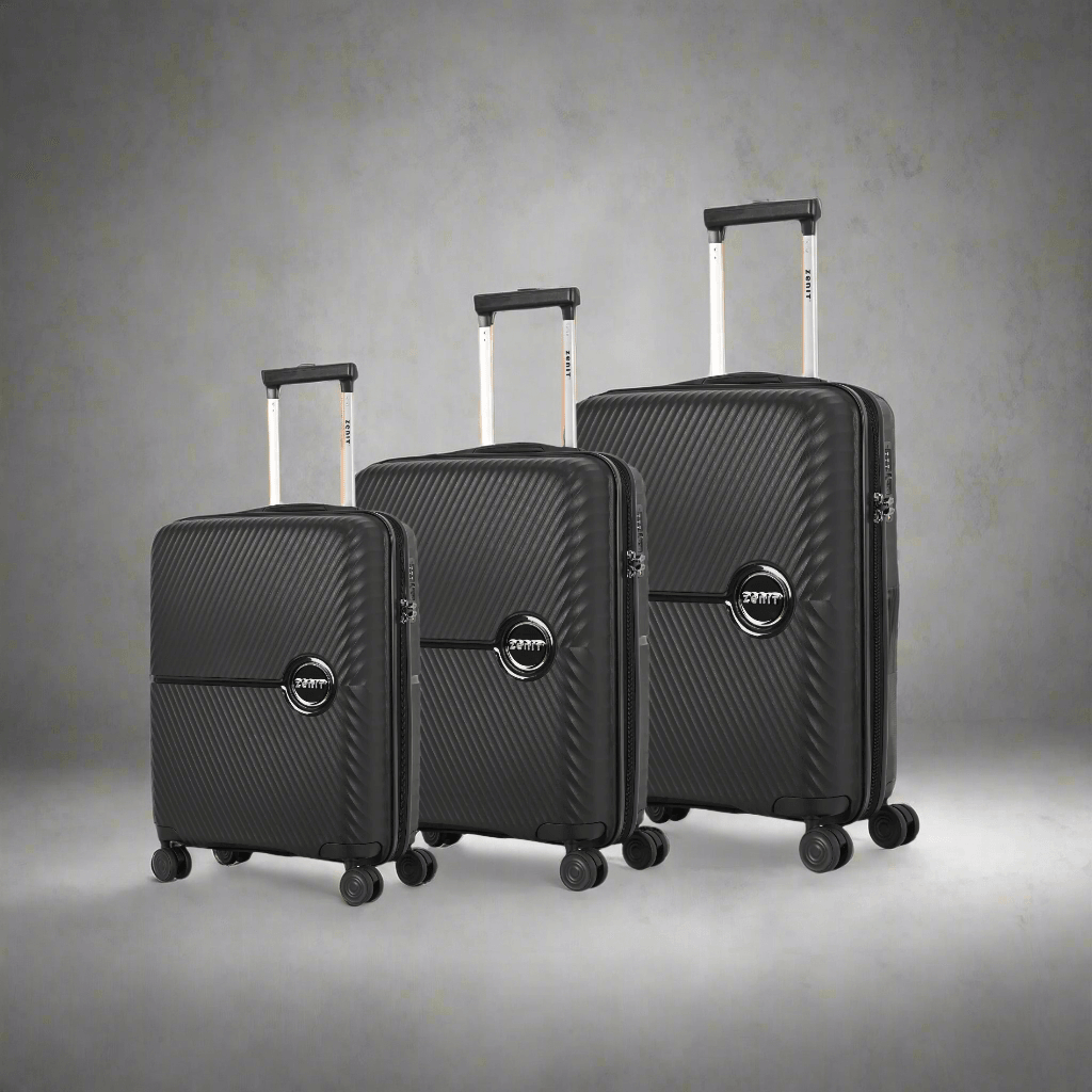 SET 3 Maletas Quantum (Oslo) - Black